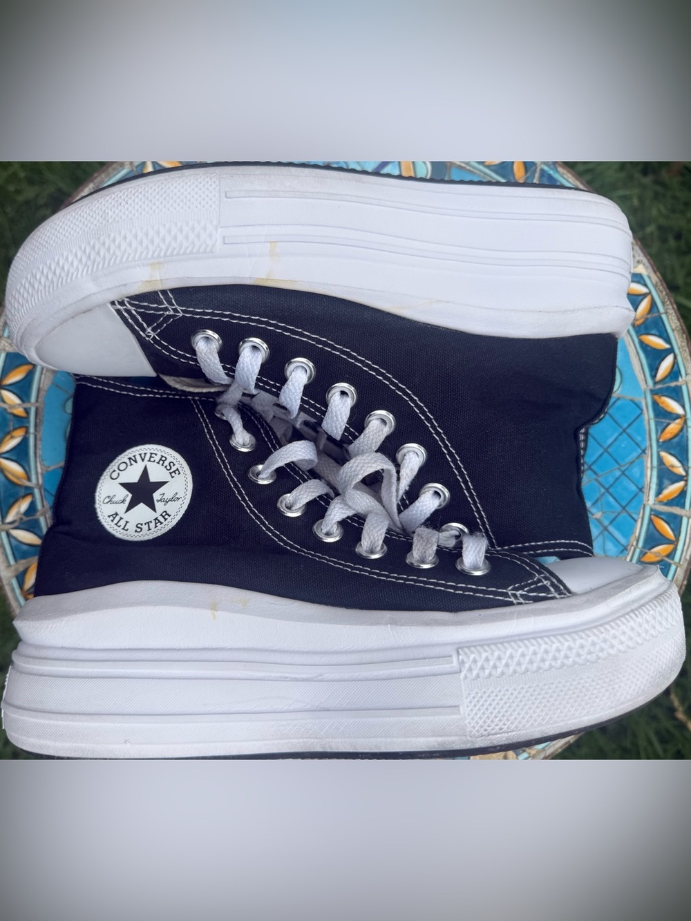 Converse Chuck Taylor All Star Move Platform High Top Womens 5 - Picture 3 of 13